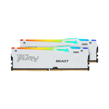 Kingston FURY Beast White 32GB DDR5 5200MT/s RGB Memory Kit (2 x 16GB) — Being Shipped