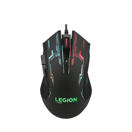 Lenovo Legion M200 Ambidextrous 2400 DPI RGB Gaming Mouse — Being Shipped