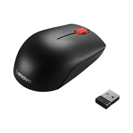 Lenovo Essential Compact Wireless Mouse (Black) — Being Shipped