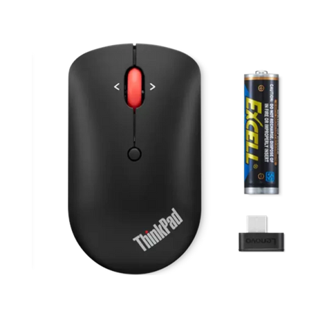 Lenovo ThinkPad USB-C Wireless Compact Mouse (Black) — Being Shipped