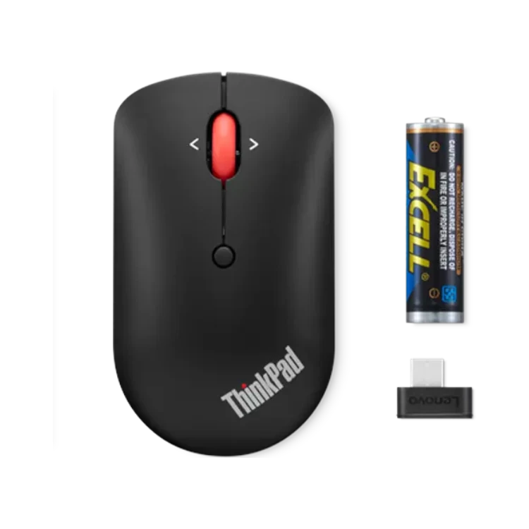 Lenovo ThinkPad USB-C Wireless Compact Mouse (Black) — Being Shipped