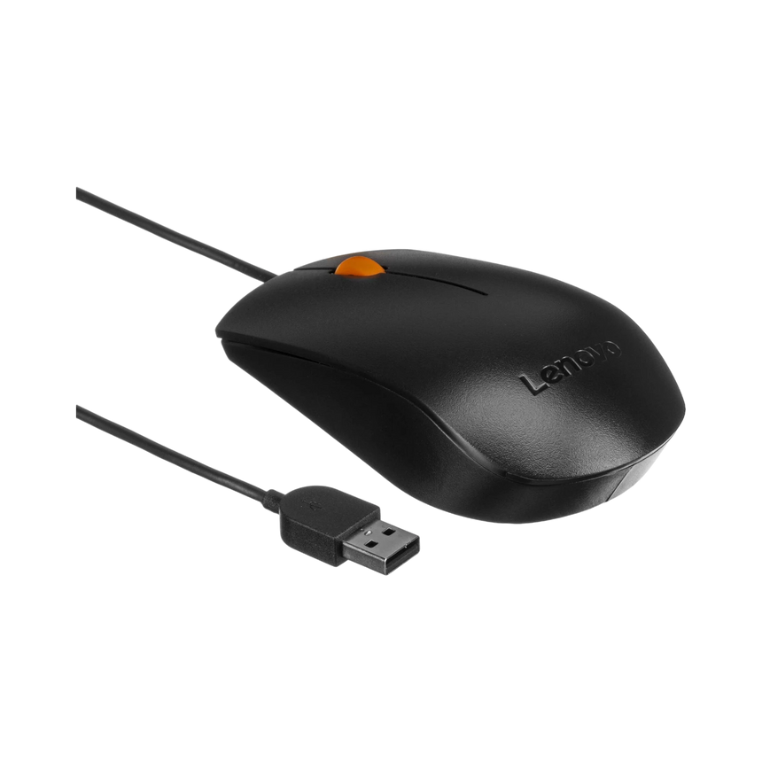 Lenovo 300 Wired USB Mouse (Black) — Being Shipped