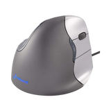 Evoluent VerticalMouse 4 Right-Hand Wired Ergonomic Mouse (Silver) — Being Shipped
