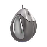 Evoluent VerticalMouse 4 Right-Hand Wired Ergonomic Mouse (Silver) — Being Shipped