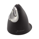 Evoluent VerticalMouse 4 Small Wireless Ergonomic Mouse (Black/Brown) — Being Shipped