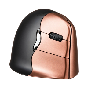 Evoluent VerticalMouse 4 Small Wireless Ergonomic Mouse (Black/Brown) — Being Shipped