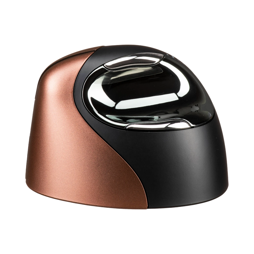 Evoluent VerticalMouse 4 Small Wireless Ergonomic Mouse (Black/Brown) — Being Shipped