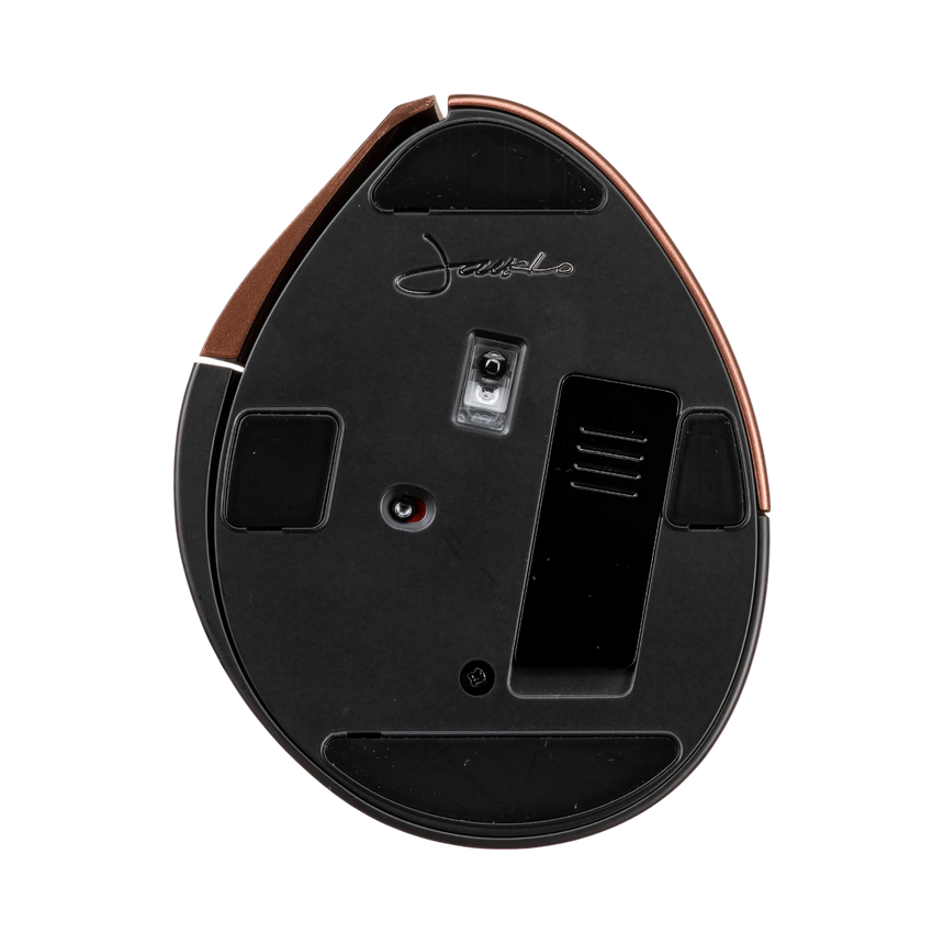 Evoluent VerticalMouse 4 Small Wireless Ergonomic Mouse (Black/Brown) — Being Shipped