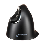 Evoluent VerticalMouse 4 Small Wireless Ergonomic Mouse (Black/Brown) — Being Shipped