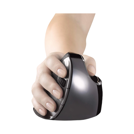 Evoluent VerticalMouse D Large Wireless Mouse (Dark Silver) — Being Shipped