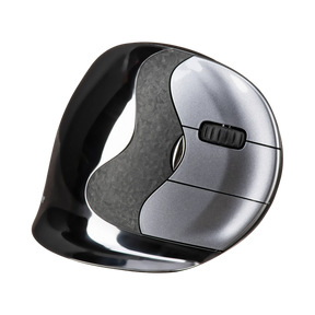 Evoluent VerticalMouse D Large Wireless Mouse (Dark Silver) — Being Shipped