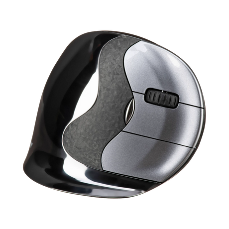 Evoluent VerticalMouse D Large Wireless Mouse (Dark Silver) — Being Shipped