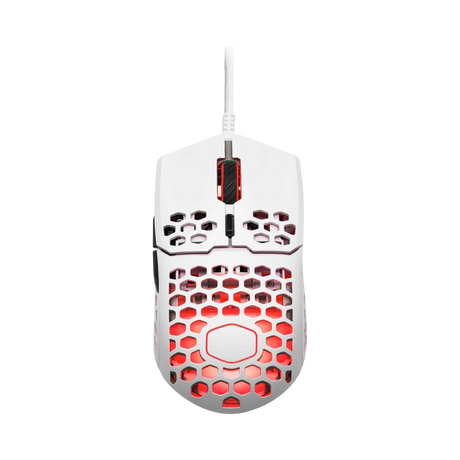 Cooler Master MM711 Ambidextrous RGB Gaming Mouse (Matte White) — Being Shipped