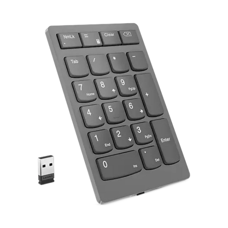 Lenovo Go Wireless Numeric Keypad (Storm Gray) — Being Shipped