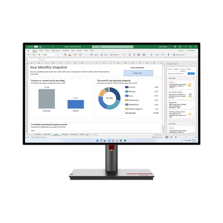 Lenovo ThinkVision P27q-30 27" QHD LED Monitor — Being Shipped