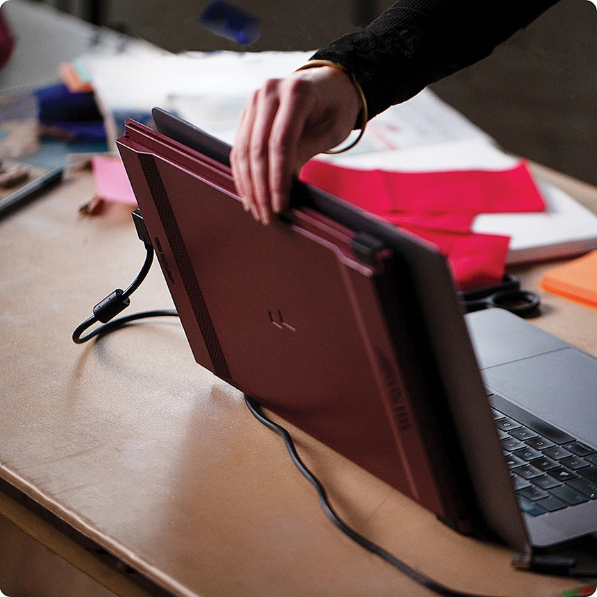 Mobile Pixels DUEX Max 14.1" 1080p Portable Monitor (Red) — Being Shipped