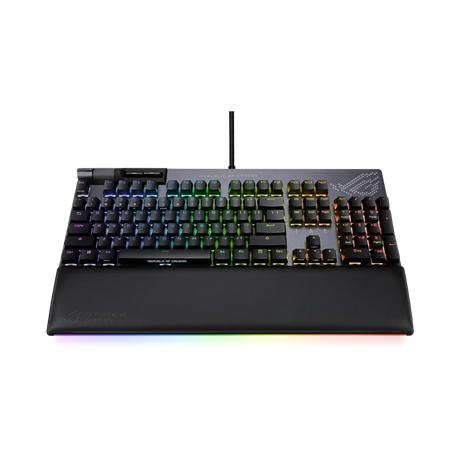 ASUS Strix Flare II Animate Ergonomic Wired Mechanical Gaming Keyboard (Gunmetal) — Being Shipped