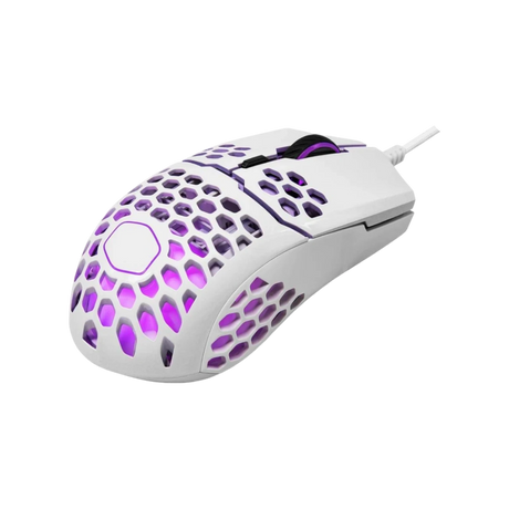 Cooler Master MM711 Ambidextrous RGB Gaming Mouse (Matte White) — Being Shipped