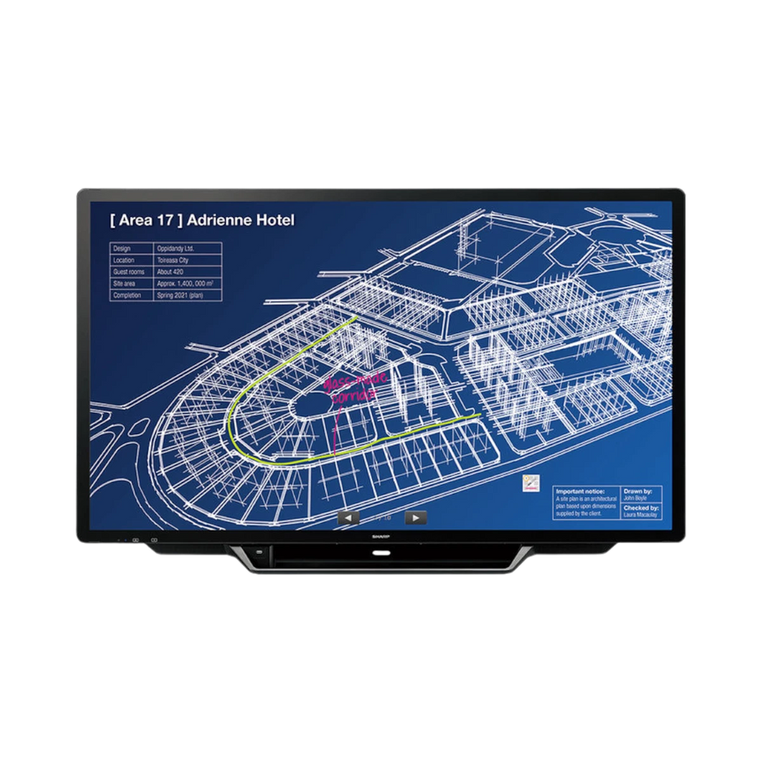 Sharp PN-L705H AQUOS BOARD 70" 4K UHD Interactive Display — Being Shipped