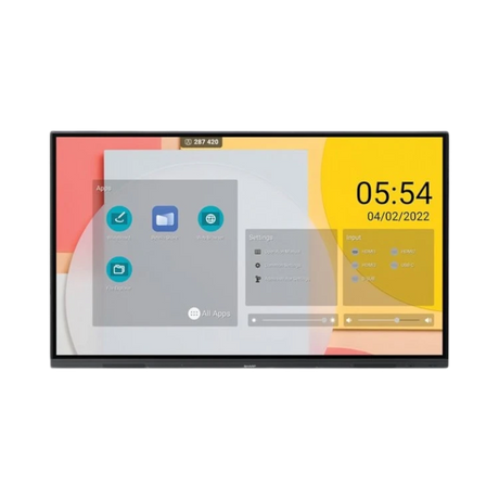 Sharp NEC 65" 4K Ultra HD Touchscreen Display with Pen-On-Paper — Being Shipped