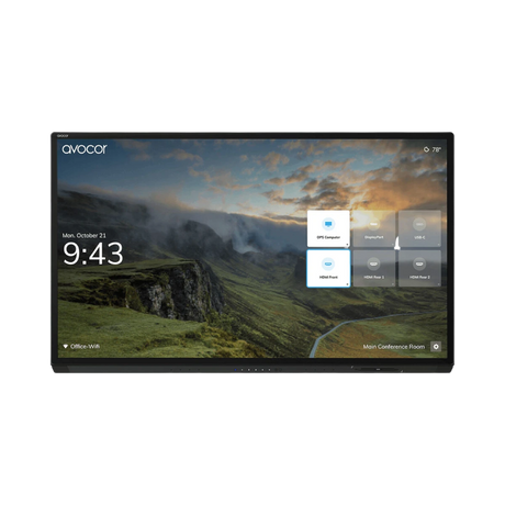 Avocor G Series 65" UHD 4K Commercial Interactive Touchscreen Display — Being Shipped