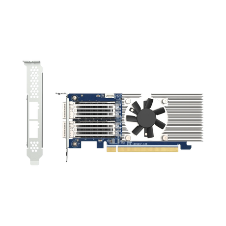 QNAP Dual-Port 100GbE PCIe 4.0 Network Expansion Card — Being Shipped