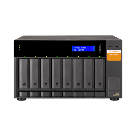 QNAP 8-Bay SATA JBOD Enclosure for NAS & PCs — Being Shipped