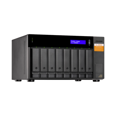 QNAP 8-Bay SATA JBOD Enclosure for NAS & PCs — Being Shipped