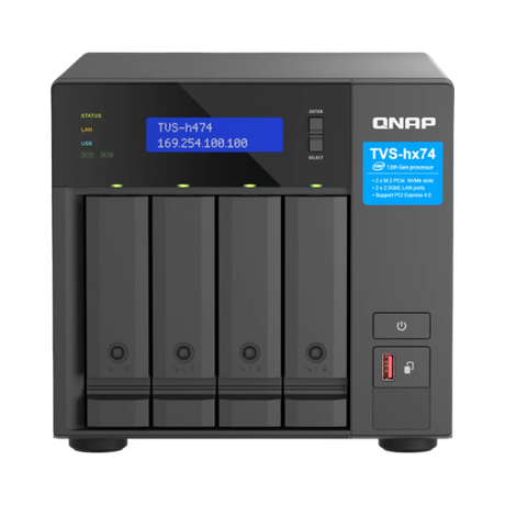 QNAP TVS-h474 4-Bay NAS Enclosure — Being Shipped