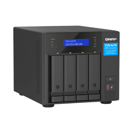 QNAP TVS-h474 4-Bay NAS Enclosure — Being Shipped