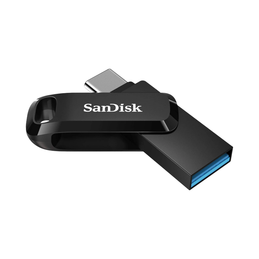 SanDisk Ultra Dual Drive Go 256GB USB-C & USB-A 2-in-1 Flash Drive (Black) — Being Shipped