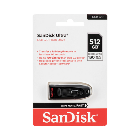 SanDisk Ultra 512GB USB 3.0 Flash Drive — Being Shipped