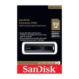SanDisk Extreme Pro 512GB USB 3.2 Solid State Flash Drive — Being Shipped
