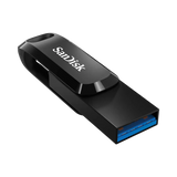 SanDisk Ultra Dual Drive Go 32GB 2-in-1 Flash Drive (Black) — Being Shipped