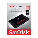 SanDisk Ultra 3D 500GB 2.5" SATA III 6 Gb/s Internal SSD — Being Shipped