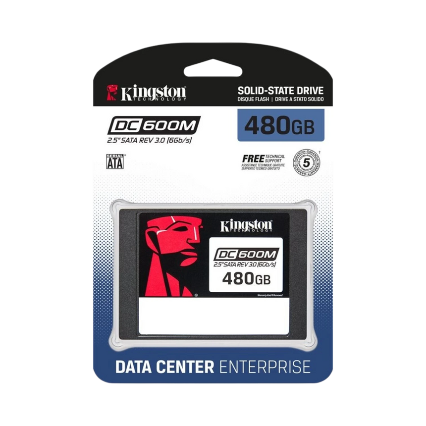 Kingston DC600M 480GB 2.5" SATA 6Gbps Mixed Use SSD — Being Shipped