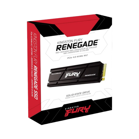 Kingston FURY Renegade 1TB PCIe 4.0 NVMe M.2 SSD with Heatsink — Being Shipped