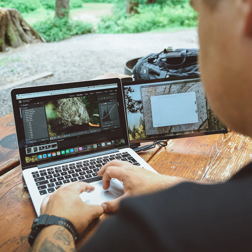 Mobile Pixels DUEX Plus DS 13.3" Portable IPS Laptop Monitor — Being Shipped
