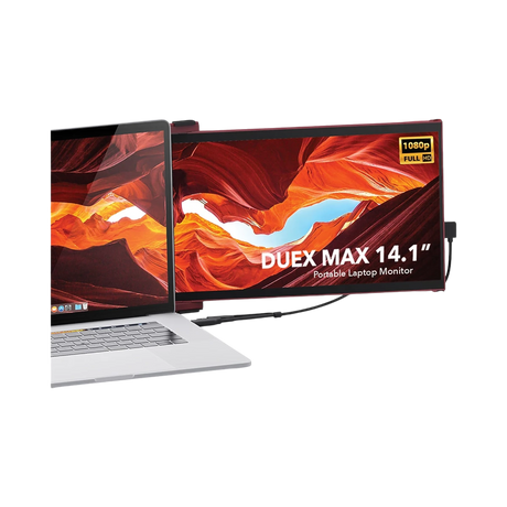 Mobile Pixels DUEX Max 14.1" 1080p Portable Monitor (Red) — Being Shipped