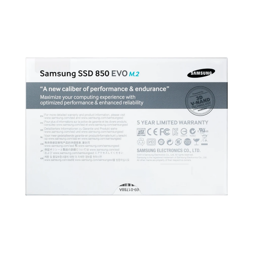 Samsung 850 EVO 120GB M.2 SATA III SSD — Being Shipped
