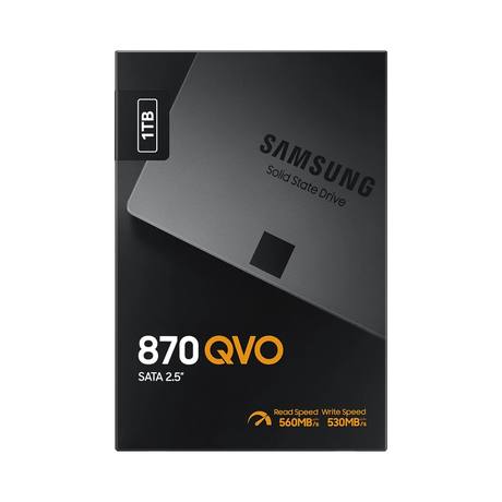 Samsung 870 QVO 1TB 2.5" 530 MB/s SATA 6 Gb/s SSD — Being Shipped