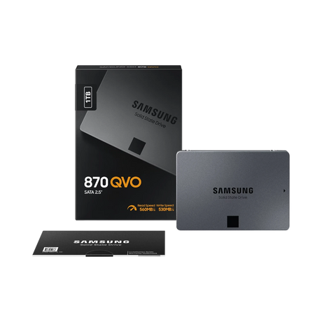 Samsung 870 QVO 1TB 2.5" 530 MB/s SATA 6 Gb/s SSD — Being Shipped