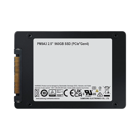 Samsung PM9A3 960GB 2.5" PCIe 4.0 x4 NVMe U.2 SSD — Being Shipped