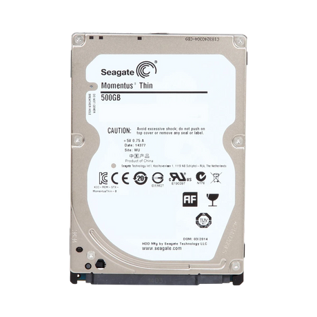 Seagate Laptop Thin 500GB 2.5" 7200RPM Internal Hard Drive — Being Shipped