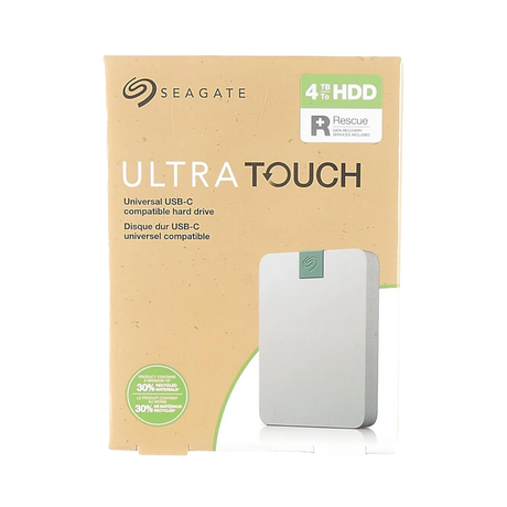 Seagate Ultra Touch 4TB Portable External Hard Drive (Gray) — Being Shipped