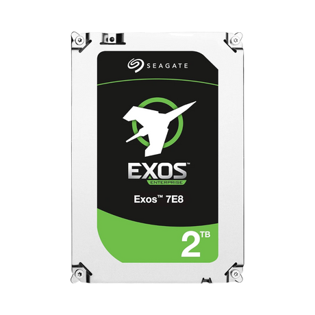Seagate Exos 7E8 2TB 3.5" 7200RPM 128MB SATA III HDD — Being Shipped