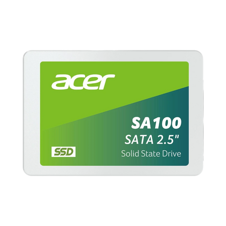 Acer SA100 480GB 2.5" SATA SSD Internal Solid State Drive — Being Shipped