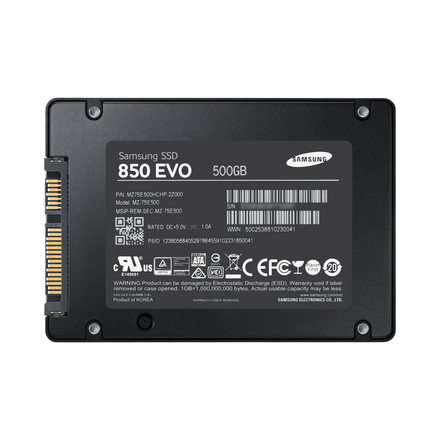 Samsung 850 EVO 500GB 2.5" SATA III Internal SSD — Being Shipped