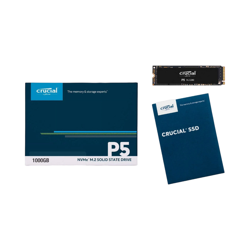 Crucial P5 1TB NVMe PCIe Gen 3 x4 Internal SSD — Being Shipped