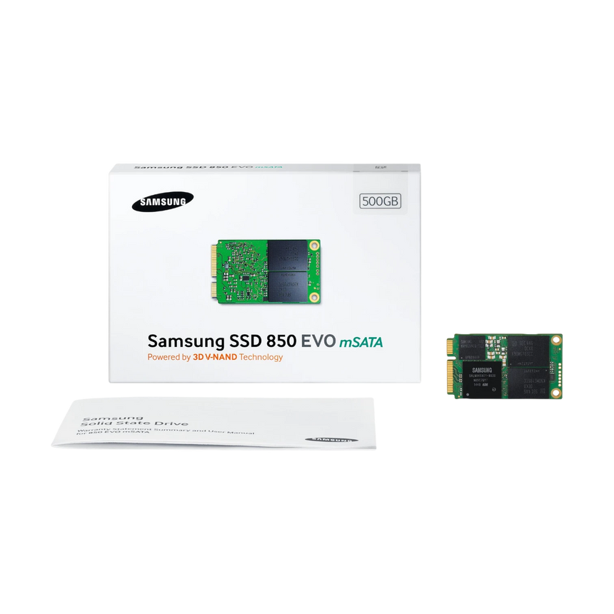 Samsung 850 EVO 500GB 520 MB/s mSATA Internal SSD — Being Shipped